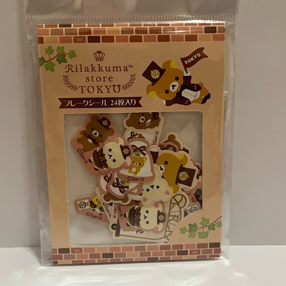Rilakkuma Store Tokyo Sticker Pack - Picture 1 of 5